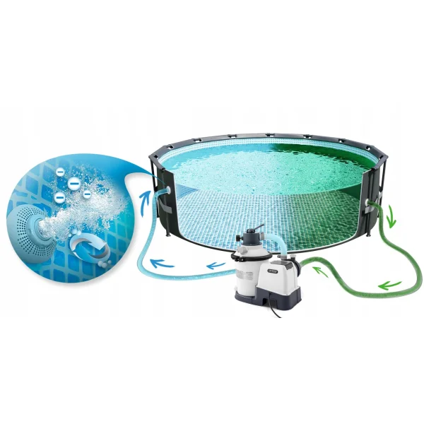 Pompa filtrująca piaskowa do basenu 3500 L/h INTEX 26642