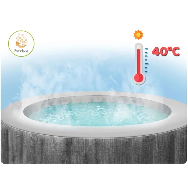 Nadmuchiwane jacuzzi hydromasaż 6 os. 216x71 cm WIFI akcesoria premium INTEX 28442