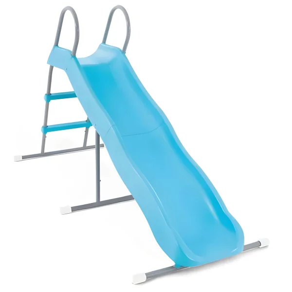 Zjeżdżalnia dla dzieci ogrodowa ślizg 183 cm stal tworzywo INTEX 44106