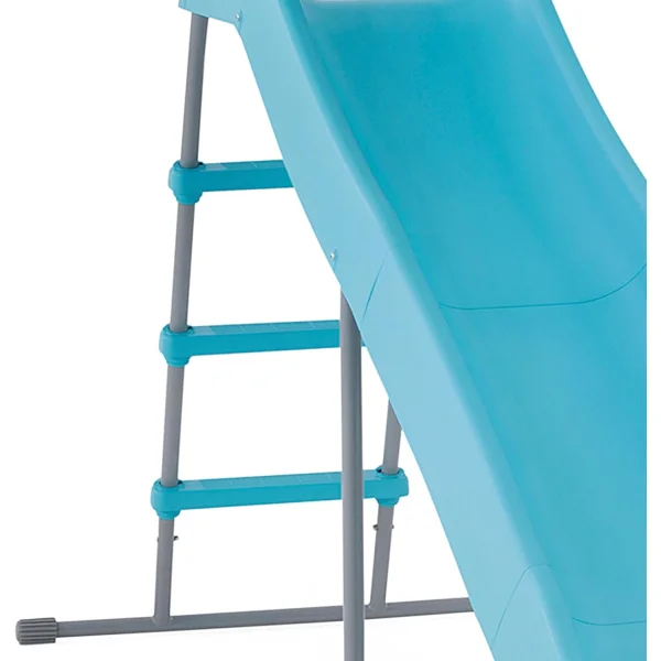 Zjeżdżalnia dla dzieci ogrodowa ślizg 244 cm duża stal tworzywo INTEX 44107