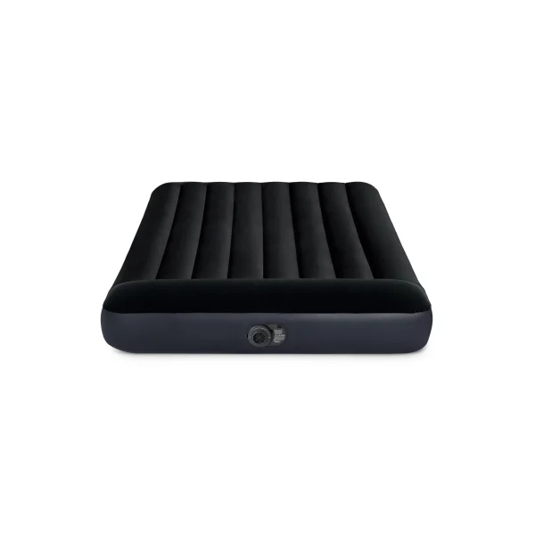 Materac dmuchany 191x137 cm dwuosobowy z pompką łóżko welur INTEX 64148N