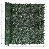 Sztuczny bluszcz żywopłot 3 sztuki 300x50 cm zielona osłona na balkon maskująca - 3 ROLKI