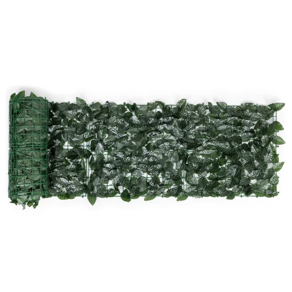 Sztuczny bluszcz żywopłot 3 szt. 500x150 cm zielona osłona na balkon maskująca