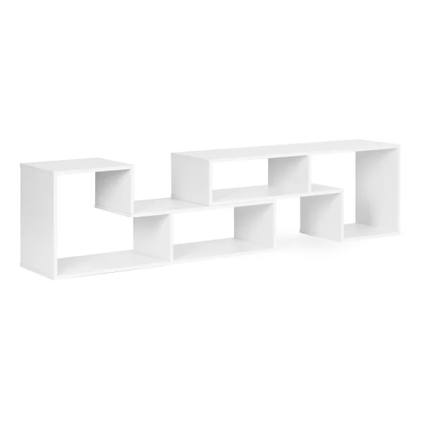 Nowoczesny regał modułowy geometryczny szafka na książki 4 półki ModernHome