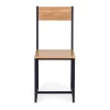 Zestaw komplet mebli stolik 2 krzesła metal MDF ModernHome