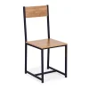Zestaw komplet mebli stolik 2 krzesła metal MDF ModernHome