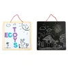 Tablica edukacyjna 3w1 magnetyczna kredowa literki ECOTOYS