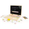 Drewniany laptop edukacyjny tablica magnetyczna ECOTOYS