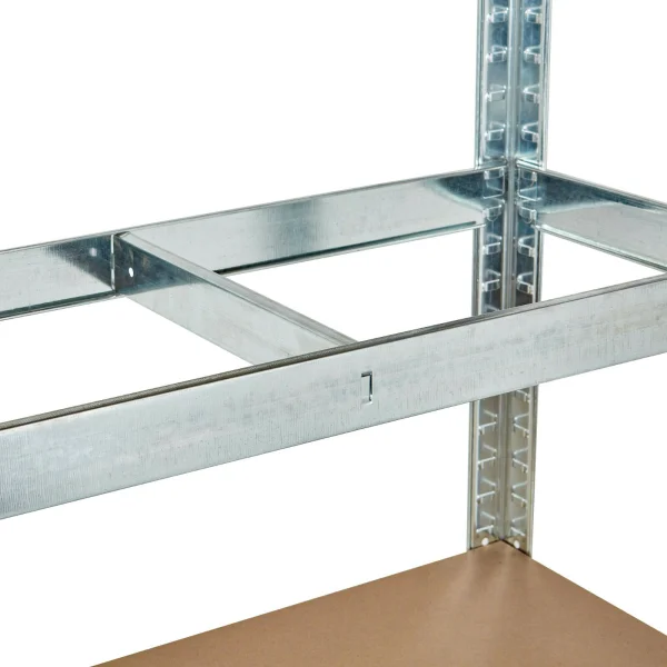 Regał magazynowy 205x120x45 cm stal galwanizowana 5 półek 875 kg ModernHome