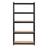 Regał metalowy magazynowy 180x90x30 cm do garażu piwnicy 5 półek 875 kg ModernHome