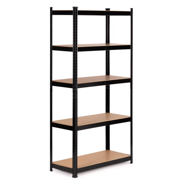 Regał metalowy magazynowy 180x90x30 cm do garażu piwnicy 5 półek 875 kg ModernHome