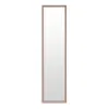 Duże lustro stojące 148 cm aluminowa rama rozstawiane ModernHome