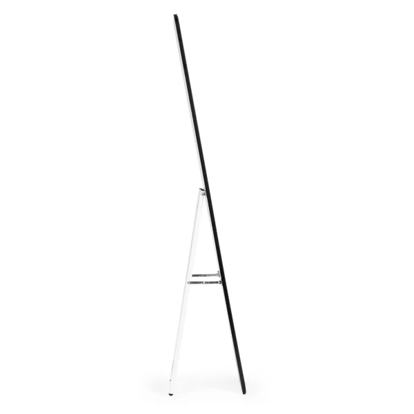 Duże stojące lustro prostokątne wąska rama 148 cm ModernHome