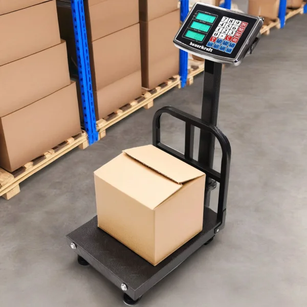 Waga elektroniczna 200 kg magazynowa sklepowa platformowa towarowa przemysłowa LCD