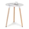 Stolik nowoczesny drewniany do salonu kuchni 60cm