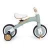 Rower rowerek biegowy z pedałami - treningowy kółka boczne 3w1 zielony ECOTOYS