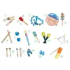 Zestaw muzyczny 16 instrumentów dla dzieci + torba ECOTOYS