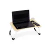 Podstawka pod laptopa składana taca 60x40 cm lampka wiatrak ModernHome