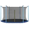 Siatka ochronna wewnętrzna na trampolinę 8 ft 6 słupków 244-250 cm