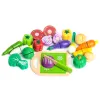 Drewniane warzywa do krojenia dla dzieci 20 sztuk ECOTOYS