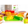 Drewniane jedzenie do krojenia 23 sztuki ECOTOYS