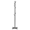 Stojący wieszak na ubrania prosty metalowy 7 haczyków 177 cm ModernHome