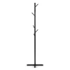Stojący wieszak na ubrania prosty metalowy 7 haczyków 177 cm ModernHome