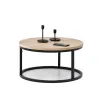 Stolik kawowy loft nowoczesny industrialny 60 cm ModernHome