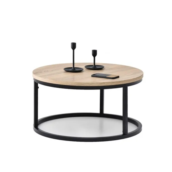 Stolik kawowy loft nowoczesny industrialny 60 cm ModernHome