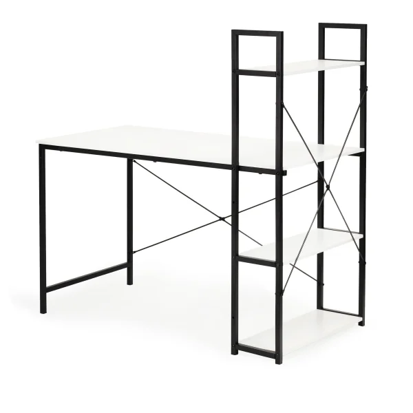 Biurko komputerowe biurowe stół + regał półki loft ModernHome