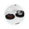 Drewniana kuchnia dla dzieci piekarnik palniki mikrofala akcesoria ECOTOYS