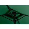 Prostokątny duży parasol ogrodowy skośny łamany z korbą zielony 200x140 cm MultiGarden