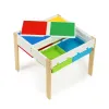 Drewniane meble dla dzieci zestaw stół + 2 krzesła ECOTOYS