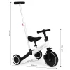 Rower trójkołowy biegowy 2w1 rączka do prowadzenia ECOTOYS