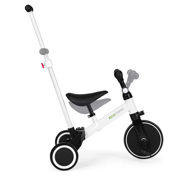 Rower trójkołowy biegowy 2w1 rączka do prowadzenia ECOTOYS