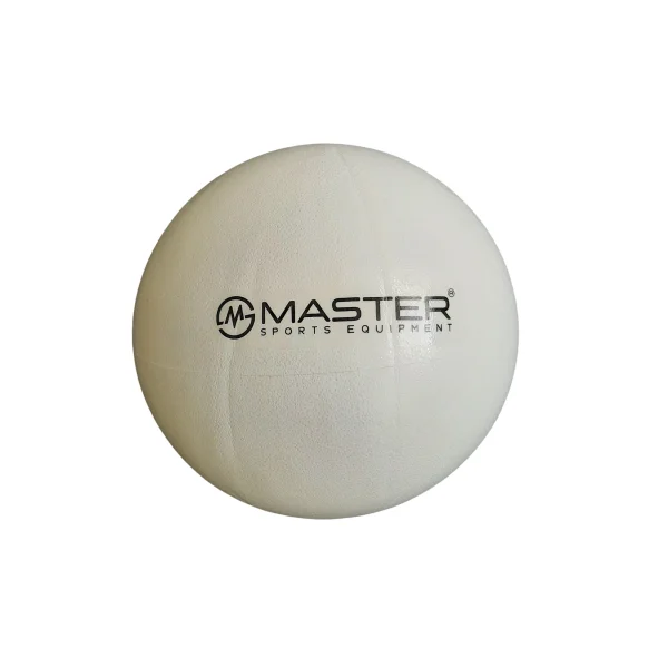 Piłka gimnastyczna MASTER 26 cm - biała