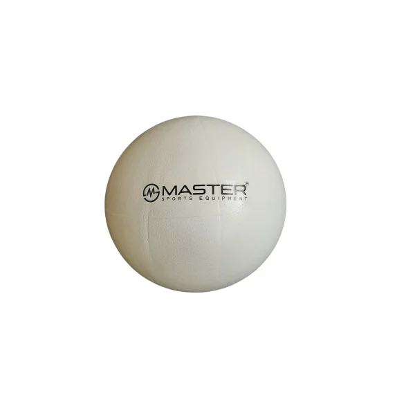 Piłka gimnastyczna MASTER 26 cm - biała