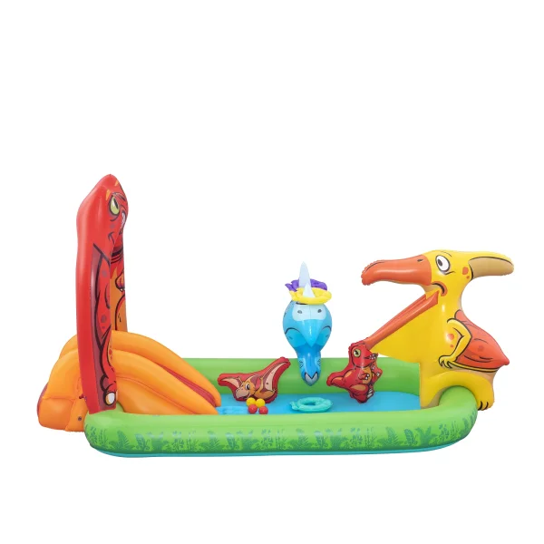 Plac zabaw dla dzieci BESTWAY Jurassic Splash 241 x 140 x 137 cm