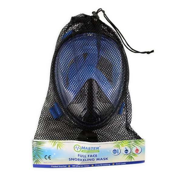 Maska do nurkowania MASTER Czarna L-XL