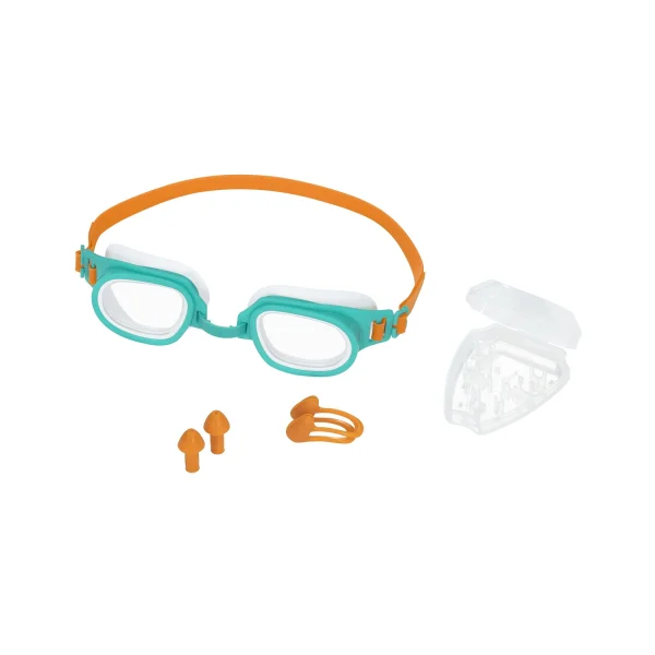 Okulary pływackie BESTWAY Aquanaut Essential z akcesoriami