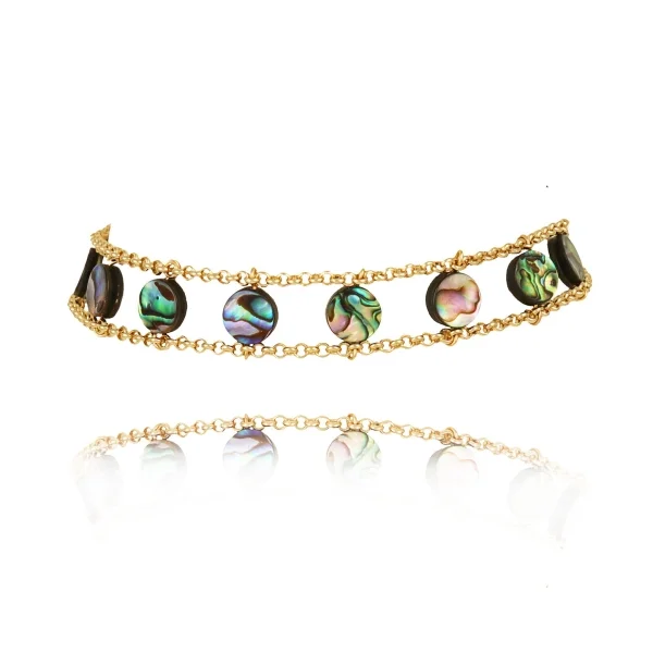 Choker z muszlą Abalone z kolekcji Dalila (C22/VIP/82AU)