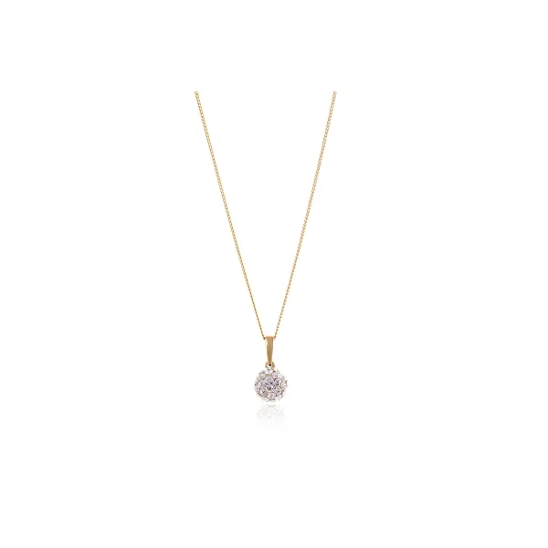Naszyjnik z kryształkami Preciosa (C8126AU-L.GOLD QUARTZ)