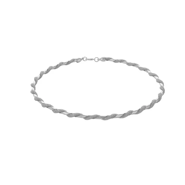 Choker przeplatanka (C23/ZIM/46AG)