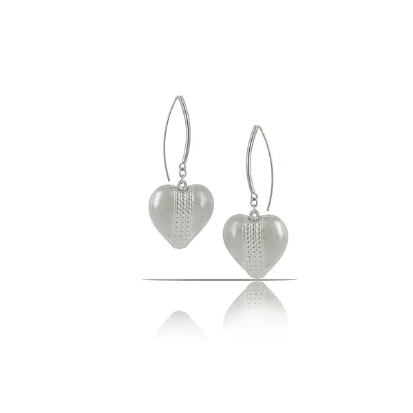 Kolczyki serca z kolekcji Heart Harmony (P23/ZIM/29/1AG)