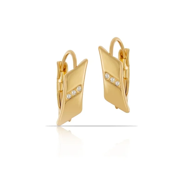 Kolczyki z kryształkami Preciosa z kolekcji Classic (P14383AU)