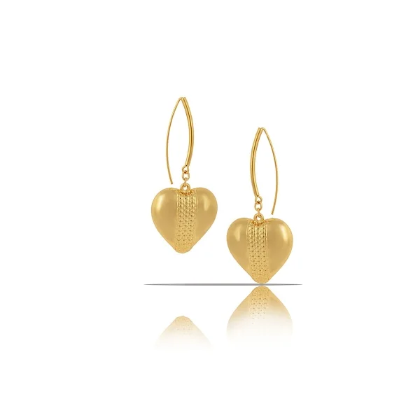 Kolczyki serca z kolekcji Heart Harmony (P23/ZIM/29/1AU)