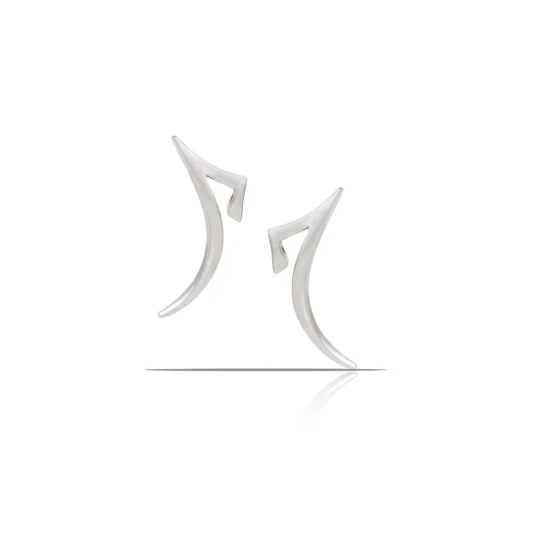 Posrebrzane kolczyki z kolekcji Classic (P7739AU)