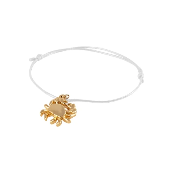 Bransoletka krabik na sznureczku z kolekcji Aqualessia (B24/AQUA/12)