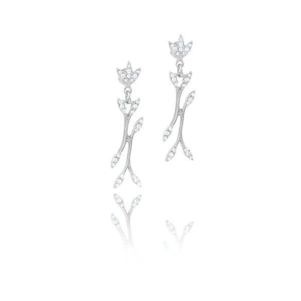Kolczyki z kryształkami z kolekcji Wedding Dream (P8790AG)