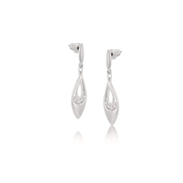 Kolczyki łezki z kryształkami z kolekcji Classic (P14824AG)